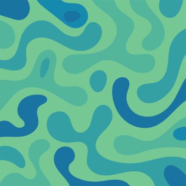 Kıvrımlı ve kıvrımlı soyut bir arkaplan. Kavisli şekilli süslemeleri olan soyut arkaplan.