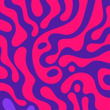 Kıvrımlı ve kıvrımlı soyut bir arkaplan. Kavisli şekilli süslemeleri olan soyut arkaplan.