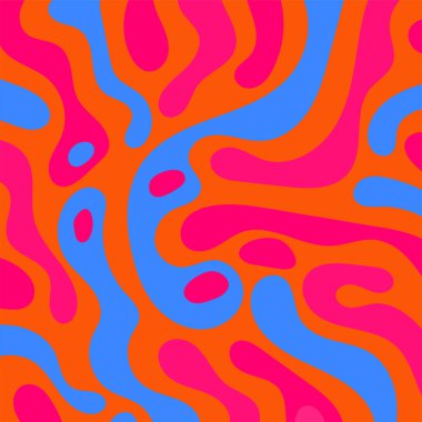 Kıvrımlı ve kıvrımlı soyut bir arkaplan. Kavisli şekilli süslemeleri olan soyut arkaplan.