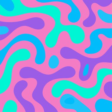 Kıvrımlı ve kıvrımlı soyut bir arkaplan. Kavisli şekilli süslemeleri olan soyut arkaplan.