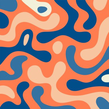 Kıvrımlı ve kıvrımlı soyut bir arkaplan. Kavisli şekilli süslemeleri olan soyut arkaplan.