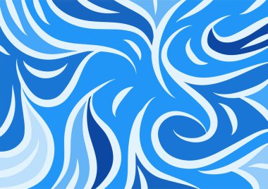 Dalgalı ve kıvrımlı kıvrımlı desenli soyut arkaplan