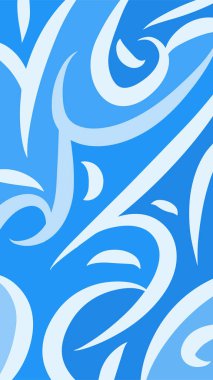 Dalgalı ve kıvrımlı kıvrımlı desenli soyut arkaplan