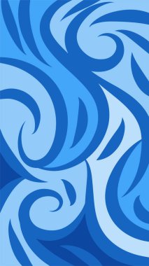 Dalgalı ve kıvrımlı kıvrımlı desenli soyut arkaplan