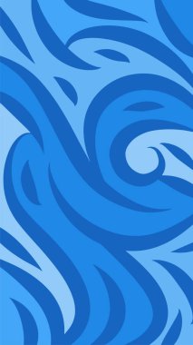 Dalgalı ve kıvrımlı kıvrımlı desenli soyut arkaplan