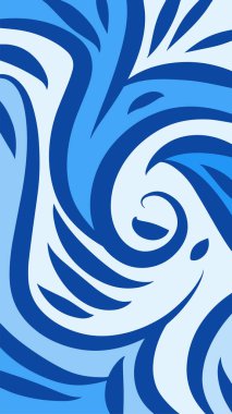 Dalgalı ve kıvrımlı kıvrımlı desenli soyut arkaplan