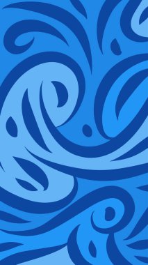 Dalgalı ve kıvrımlı kıvrımlı desenli soyut arkaplan