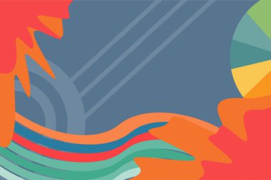 Eski düz renklere sahip soyut arkaplan