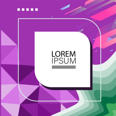 Memphis Style 'da soyut arka plan Renkli Retro Tasarım Süslü Detaylar ile. Soyut arkaplan soyut Memphis Şablonu Oyuncu Süslü Dokunuşlar. Kopyalama alanı olan soyut arkaplan.