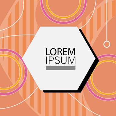 Memphis Style 'da soyut arka plan Renkli Retro Tasarım Süslü Detaylar ile. Soyut arkaplan soyut Memphis Şablonu Oyuncu Süslü Dokunuşlar. Kopyalama alanı olan soyut arkaplan.