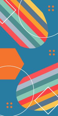 Oyuncu Soyut Arka plan Çizgileri, Eğriler ve Mozaik benzeri elementler. Tarz Vektör Arkaplanı: Çizgiler, Eğriler ve Dekoratif Şekiller. Poster veya sosyal medya için soyut arkaplan.