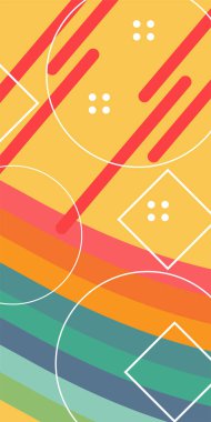 Oyuncu Soyut Arka plan Çizgileri, Eğriler ve Mozaik benzeri elementler. Tarz Vektör Arkaplanı: Çizgiler, Eğriler ve Dekoratif Şekiller. Poster veya sosyal medya için soyut arkaplan.