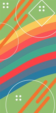 Oyuncu Soyut Arka plan Çizgileri, Eğriler ve Mozaik benzeri elementler. Tarz Vektör Arkaplanı: Çizgiler, Eğriler ve Dekoratif Şekiller. Poster veya sosyal medya için soyut arkaplan.