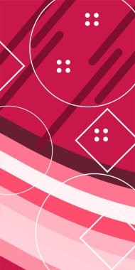 Oyuncu Soyut Arka plan Çizgileri, Eğriler ve Mozaik benzeri elementler. Tarz Vektör Arkaplanı: Çizgiler, Eğriler ve Dekoratif Şekiller. Poster veya sosyal medya için soyut arkaplan.