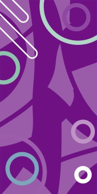 Çağdaş Çizgili Mozaik Tasarım ve Organik Geometrik Şekiller. Dinamik Soyut Kompozisyon Çizgileri, Girdap ve Geometrik Elementler. Poster veya sosyal medya için soyut arkaplan.