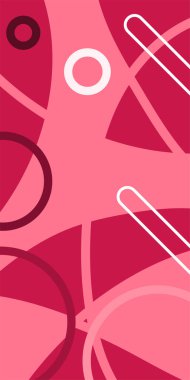 Dinamik Soyut Kompozisyon Çizgileri, Girdap ve Geometrik Elementler. Oyuncu Soyut Arkaplan Çizgileri, Eğriler ve Mozaik benzeri elementler: Çizgiler, Eğriler ve Biçimlendirilmiş Geometrik Süsler. 