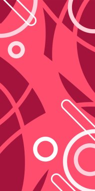 Dinamik Soyut Kompozisyon Çizgileri, Girdap ve Geometrik Elementler. Oyuncu Soyut Arkaplan Çizgileri, Eğriler ve Mozaik benzeri elementler: Çizgiler, Eğriler ve Biçimlendirilmiş Geometrik Süsler. 