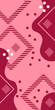 Çağdaş Çizgili Mozaik Tasarım ve Organik Geometrik Şekiller. Soyut Vektör Deseninde Kalın Çizgiler ve Sıvı Eğriler. Grafik Mozaik Sanatı: Çizgiler, Eğriler ve Biçimlendirilmiş Geometrik Süsler. 