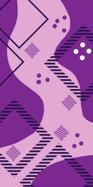 Çağdaş Çizgili Mozaik Tasarım ve Organik Geometrik Şekiller. Soyut Vektör Deseninde Kalın Çizgiler ve Sıvı Eğriler. Grafik Mozaik Sanatı: Çizgiler, Eğriler ve Biçimlendirilmiş Geometrik Süsler. 