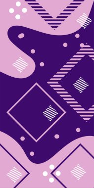 Çağdaş Çizgili Mozaik Tasarım ve Organik Geometrik Şekiller. Soyut Vektör Deseninde Kalın Çizgiler ve Sıvı Eğriler. Grafik Mozaik Sanatı: Çizgiler, Eğriler ve Biçimlendirilmiş Geometrik Süsler. 