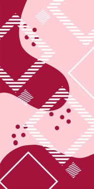 Çağdaş Çizgili Mozaik Tasarım ve Organik Geometrik Şekiller. Soyut Vektör Deseninde Kalın Çizgiler ve Sıvı Eğriler. Grafik Mozaik Sanatı: Çizgiler, Eğriler ve Biçimlendirilmiş Geometrik Süsler. 