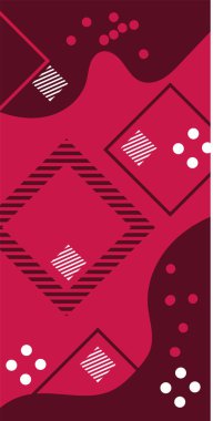 Çağdaş Çizgili Mozaik Tasarım ve Organik Geometrik Şekiller. Soyut Vektör Deseninde Kalın Çizgiler ve Sıvı Eğriler. Grafik Mozaik Sanatı: Çizgiler, Eğriler ve Biçimlendirilmiş Geometrik Süsler. 