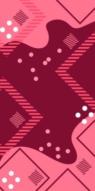 Çağdaş Çizgili Mozaik Tasarım ve Organik Geometrik Şekiller. Soyut Vektör Deseninde Kalın Çizgiler ve Sıvı Eğriler. Grafik Mozaik Sanatı: Çizgiler, Eğriler ve Biçimlendirilmiş Geometrik Süsler. 