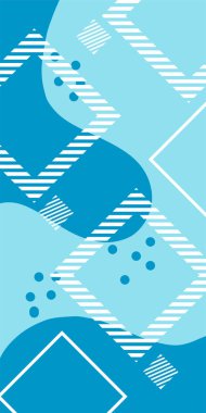 Vektör Soyut Arkaplan Çizgileri, Eğriler ve Dekoratif Mozaik Şekiller. Soyut Vektör Deseninde Kalın Çizgiler ve Sıvı Eğriler. Grafik Mozaik Sanatı: Çizgiler, Eğriler ve Biçimlendirilmiş Geometrik Süsler. 