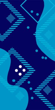 Vektör Soyut Arkaplan Çizgileri, Eğriler ve Dekoratif Mozaik Şekiller. Soyut Vektör Deseninde Kalın Çizgiler ve Sıvı Eğriler. Grafik Mozaik Sanatı: Çizgiler, Eğriler ve Biçimlendirilmiş Geometrik Süsler. 