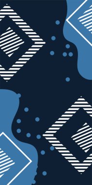 Vektör Soyut Arkaplan Çizgileri, Eğriler ve Dekoratif Mozaik Şekiller. Soyut Vektör Deseninde Kalın Çizgiler ve Sıvı Eğriler. Grafik Mozaik Sanatı: Çizgiler, Eğriler ve Biçimlendirilmiş Geometrik Süsler. 