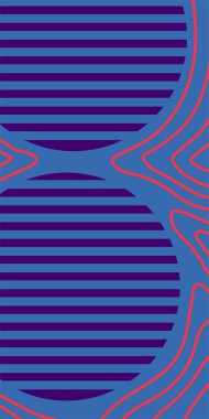 Vektör Soyut Arkaplan Çizgileri, Eğriler ve Dekoratif Mozaik Şekiller. Grafik Mozaik Sanat: Çizgiler, Eğriler ve Şekillendirilmiş Geometrik Süsler. Soyut Vektör Deseninde Kalın Çizgiler ve Sıvı Eğriler.