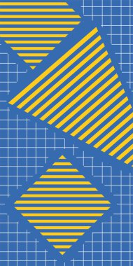 Vektör Soyut Arkaplan Çizgileri, Eğriler ve Dekoratif Mozaik Şekiller. Grafik Mozaik Sanat: Çizgiler, Eğriler ve Şekillendirilmiş Geometrik Süsler. Soyut Vektör Deseninde Kalın Çizgiler ve Sıvı Eğriler.