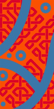 Soyut Geometrik Arkaplan Çizgileri, Eğriler, Mozaik Şekiller Vektör Sanatı. Oyuncu Soyut Arka plan Çizgileri, Eğriler ve Mozaik benzeri elementler. Geometrik Mozaik Doku Çizgileri, Girdap ve Soyut Süslemeler. 