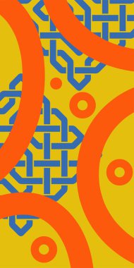 Soyut Geometrik Arkaplan Çizgileri, Eğriler, Mozaik Şekiller Vektör Sanatı. Oyuncu Soyut Arka plan Çizgileri, Eğriler ve Mozaik benzeri elementler. Geometrik Mozaik Doku Çizgileri, Girdap ve Soyut Süslemeler. 