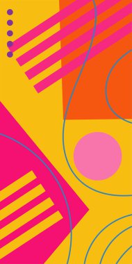 Soyut Geometrik Arkaplan Çizgileri, Eğriler, Mozaik Şekiller Vektör Sanatı. Oyuncu Soyut Arka plan Çizgileri, Eğriler ve Mozaik benzeri elementler. Geometrik Mozaik Doku Çizgileri, Girdap ve Soyut Süslemeler. 