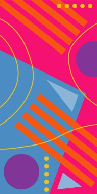 Poster veya sosyal medya için soyut bir arkaplan. Geometrik Mozaik Doku Çizgileri, Girdap ve Soyut Süsler. Soyut Geometrik Arkaplan Çizgileri, Eğriler, Mozaik Şekiller Vektör Sanatı. 