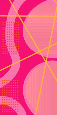 Poster veya sosyal medya için soyut bir arkaplan. Geometrik Mozaik Doku Çizgileri, Girdap ve Soyut Süsler. Soyut Geometrik Arkaplan Çizgileri, Eğriler, Mozaik Şekiller Vektör Sanatı. 