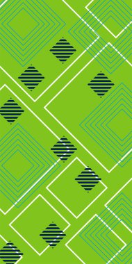 Yaratıcı Soyut Arkaplan Çizgileri, Eğriler ve Parçalı Geometrik Sanat. Oyuncu Soyut Arka plan Çizgileri, Eğriler ve Mozaik benzeri elementler. Poster veya sosyal medya için soyut arkaplan. 