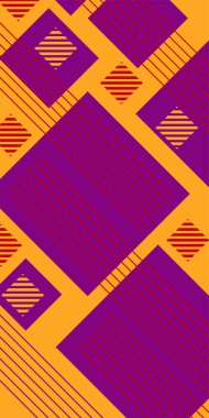 Yaratıcı Soyut Arkaplan Çizgileri, Eğriler ve Parçalı Geometrik Sanat. Oyuncu Soyut Arka plan Çizgileri, Eğriler ve Mozaik benzeri elementler. Poster veya sosyal medya için soyut arkaplan. 