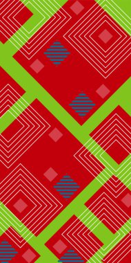 Yaratıcı Soyut Arkaplan Çizgileri, Eğriler ve Parçalı Geometrik Sanat. Oyuncu Soyut Arka plan Çizgileri, Eğriler ve Mozaik benzeri elementler. Poster veya sosyal medya için soyut arkaplan. 