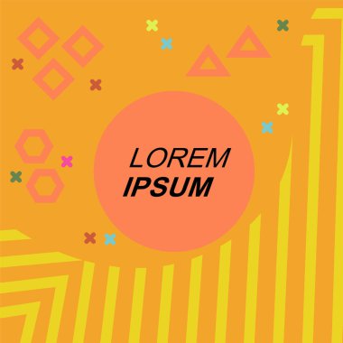 Yaratıcı Soyut Arkaplan Çizgileri, Eğriler ve Parçalı Geometrik Sanat. Oyuncu Soyut Arka plan Çizgileri, Eğriler ve Mozaik benzeri elementler. Poster veya sosyal medya için soyut arkaplan. 