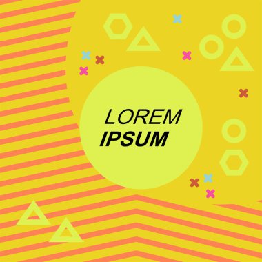 Yaratıcı Soyut Arkaplan Çizgileri, Eğriler ve Parçalı Geometrik Sanat. Oyuncu Soyut Arka plan Çizgileri, Eğriler ve Mozaik benzeri elementler. Poster veya sosyal medya için soyut arkaplan. 