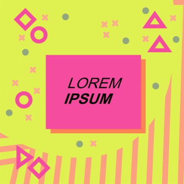 Yaratıcı Soyut Arkaplan Çizgileri, Eğriler ve Parçalı Geometrik Sanat. Oyuncu Soyut Arka plan Çizgileri, Eğriler ve Mozaik benzeri elementler. Poster veya sosyal medya için soyut arkaplan. 