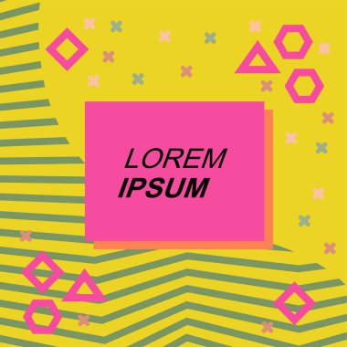 Yaratıcı Soyut Arkaplan Çizgileri, Eğriler ve Parçalı Geometrik Sanat. Oyuncu Soyut Arka plan Çizgileri, Eğriler ve Mozaik benzeri elementler. Poster veya sosyal medya için soyut arkaplan. 