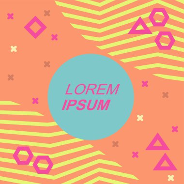Oyuncu Soyut Arka plan Çizgileri, Eğriler ve Mozaik benzeri elementler. Soyut Geometrik Arkaplan Çizgileri, Eğriler, Mozaik Şekiller Vektör Sanatı. Poster veya sosyal medya için soyut arkaplan.