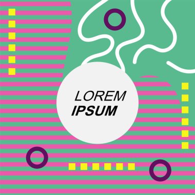 Oyuncu Soyut Arka plan Çizgileri, Eğriler ve Mozaik benzeri elementler. Soyut Geometrik Arkaplan Çizgileri, Eğriler, Mozaik Şekiller Vektör Sanatı. Poster veya sosyal medya için soyut arkaplan.