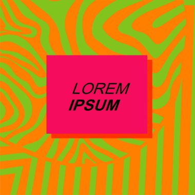 Dinamik Soyut Kompozisyon Çizgileri, Girdap ve Geometrik Elementler. Tarz Vektör Arkaplanı: Çizgiler, Eğriler ve Dekoratif Şekiller. Poster veya sosyal medya için soyut arkaplan.