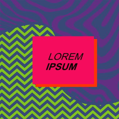 Dinamik Soyut Kompozisyon Çizgileri, Girdap ve Geometrik Elementler. Tarz Vektör Arkaplanı: Çizgiler, Eğriler ve Dekoratif Şekiller. Poster veya sosyal medya için soyut arkaplan.