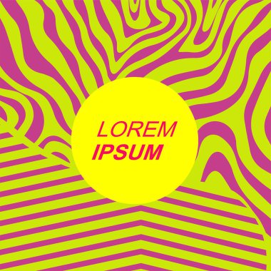 Dinamik Soyut Kompozisyon Çizgileri, Girdap ve Geometrik Elementler. Tarz Vektör Arkaplanı: Çizgiler, Eğriler ve Dekoratif Şekiller. Poster veya sosyal medya için soyut arkaplan.
