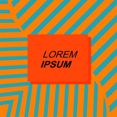 Dinamik Soyut Kompozisyon Çizgileri, Girdap ve Geometrik Elementler. Tarz Vektör Arkaplanı: Çizgiler, Eğriler ve Dekoratif Şekiller. Poster veya sosyal medya için soyut arkaplan.